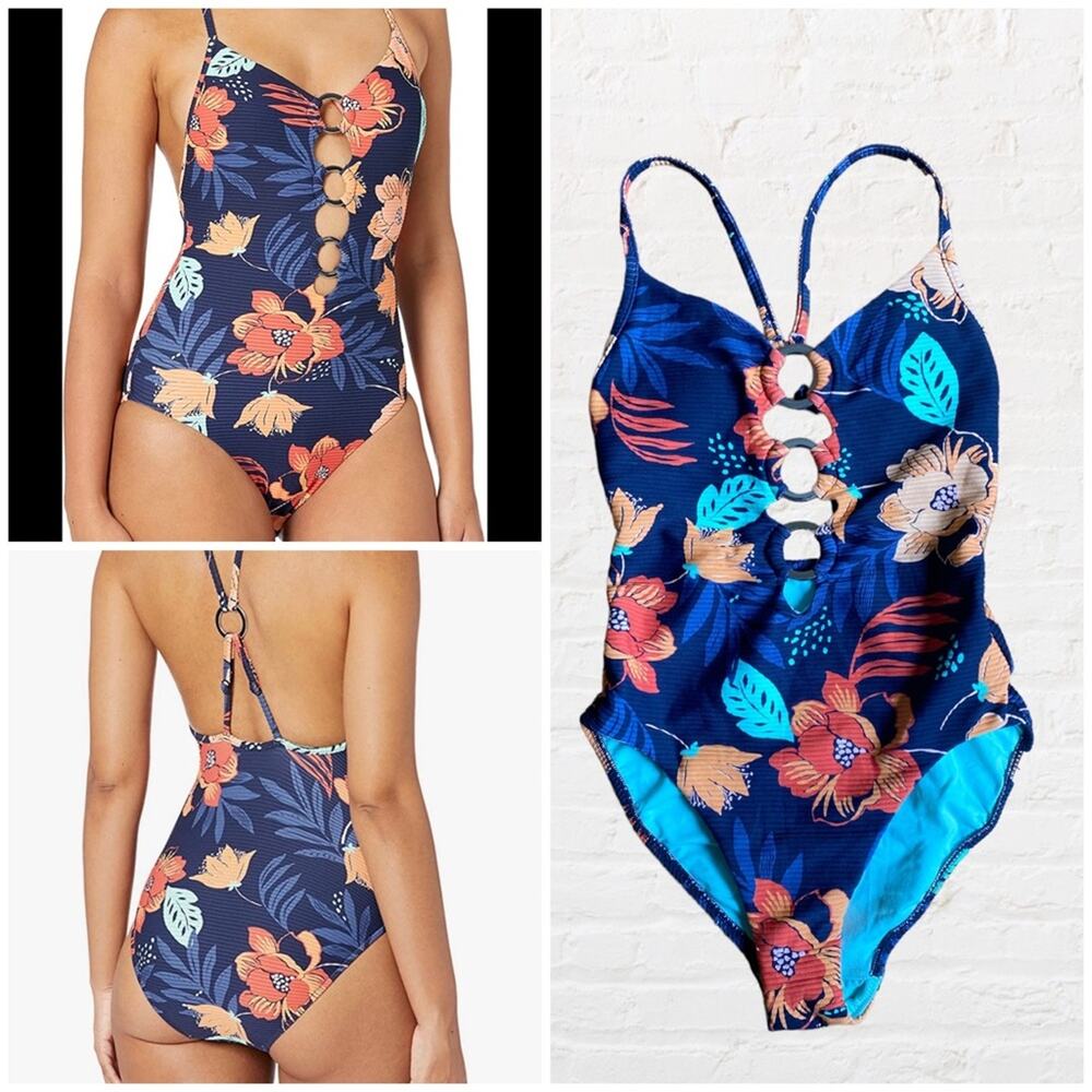Seafolly Active Ring Front one piece swimsuit